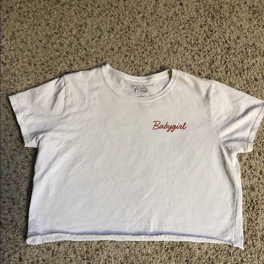 Baby girl crop top